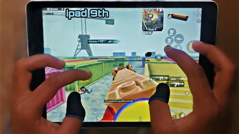 6 Fingers Handcam Full Gyroscope Ipad 9th Gen BGMI PUBG MOBILE