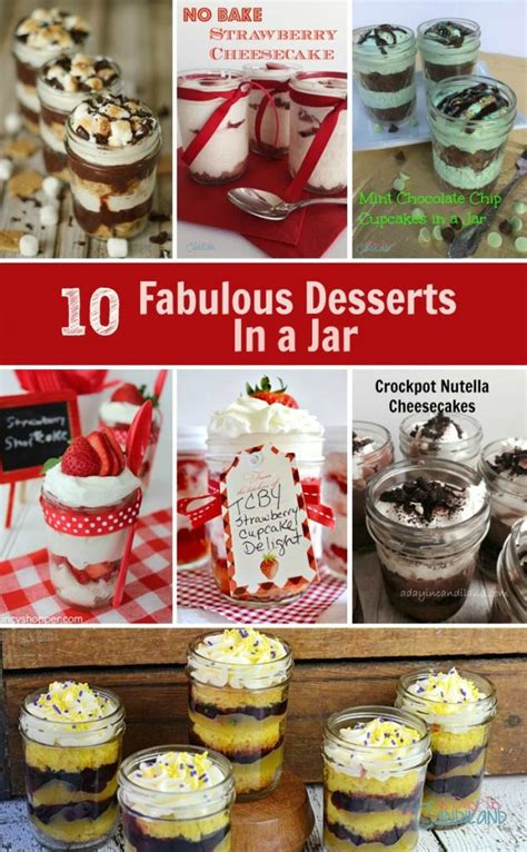 10 Fabulous Desserts In A Jar A Day In Candiland