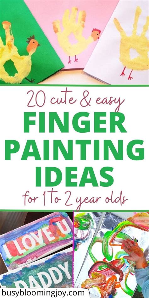 Finger painting for kids – Artofit