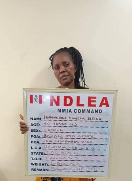 Psaflive On Twitter A 60 Year Old Nigerian Woman Has Been Arrested By