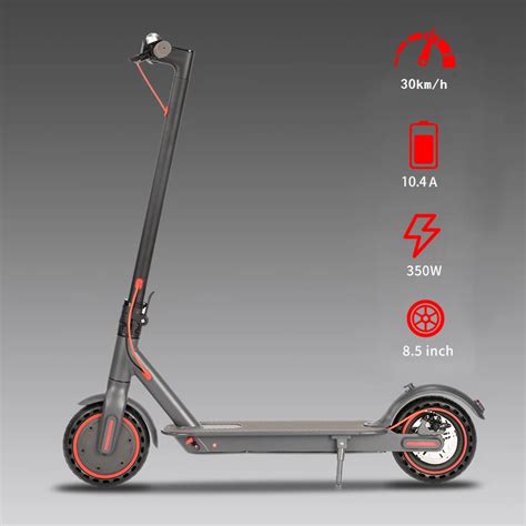 Scooter El Trico Da UE App Para Adulto 350W 10 4Ah 8 5 Polegadas