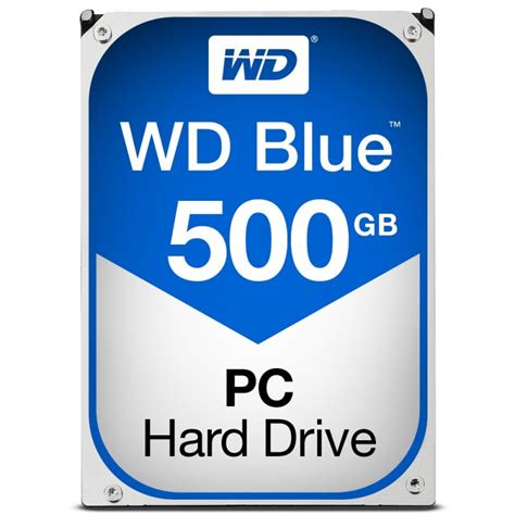WD Blue - Disco duro - 500 GB - interno - 3.5" - SATA 6Gb/s - 5400 rpm ...