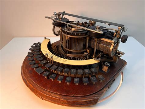 1905 Antique Hammond 12 Typewriter A Vintage Workhorse Etsy