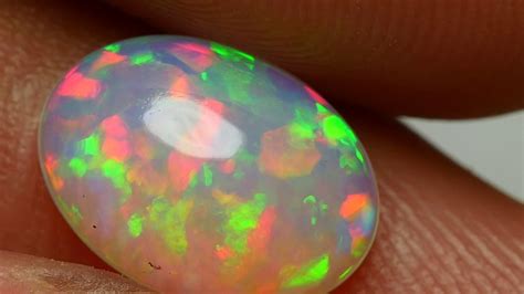 Crt Beautifull Prism Floral Fire Pattern Play Color Welo Opal