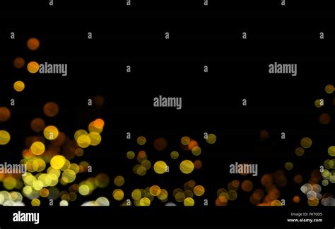 yellow light bokeh Stock Photo - Alamy