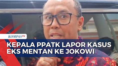 Kepala Ppatk Ivan Yustiavandana Laporkan Kasus Eks Mentan Ke Presiden