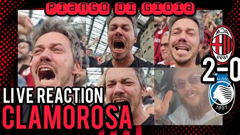 PAZZESCA LIVE REACTION AI GOL PIANTO DI GIOIA E IL SALUTO DI KJAER