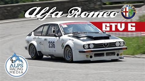 Alfa Romeo GTV6 Rally Hillclimb Epic Busso V6 Sound PURE SOUND