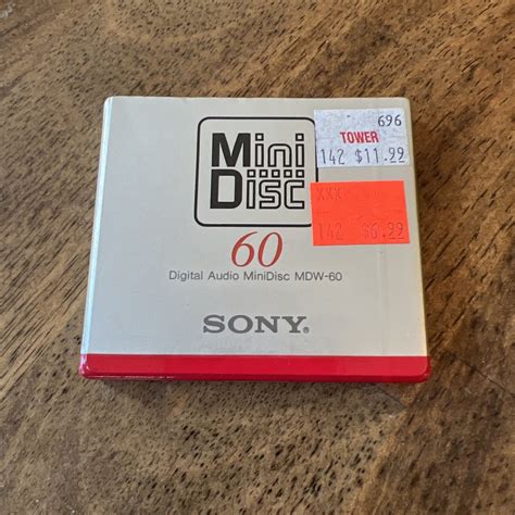 Sony Mini Disc Mdw A Digital Audio Recordable Minidisc New Sealed