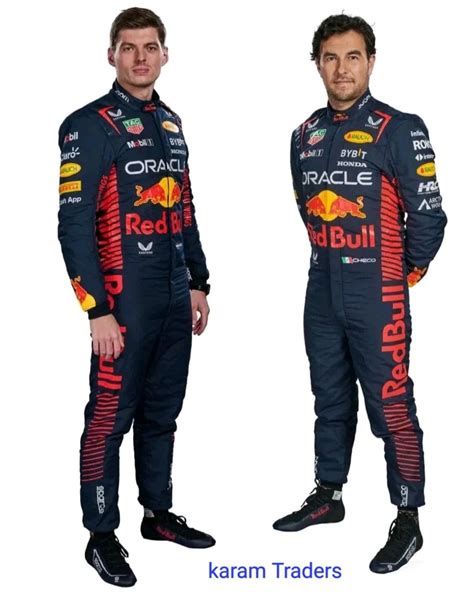 Max Verstappen Und Checo Perez Go Karting Anzug New Red Bull Etsy