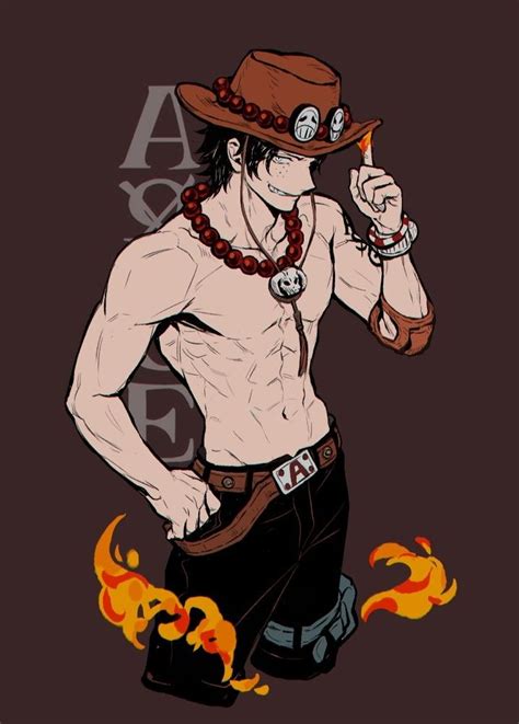 Portgas D Ace Personagens De Anime Ace One Piece Anime