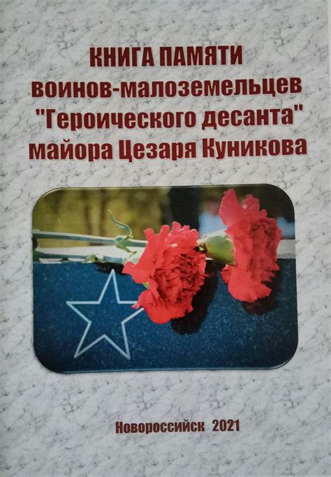 Малая Земля, книга памяти