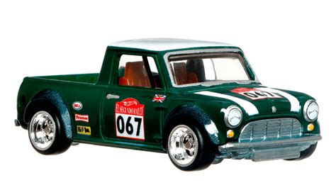 Машинка Premium Hot Wheels 67 Austin Mini Pickup Boulevard HCR03 Green Новий купити в
