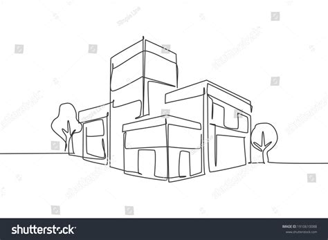 210,494 Building line drawing Stock Vectors, Images & Vector Art ...