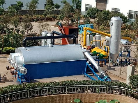 Fully Continuous Waste Plastic Pyrolysis Plant Tpd