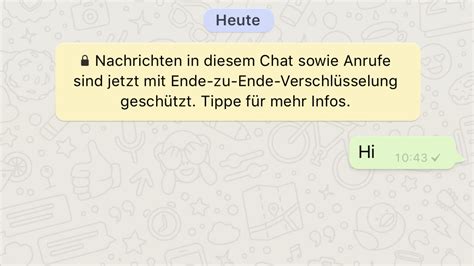 Whatsapp Haken Das Bedeuten Die Chat Symbole Netzwelt