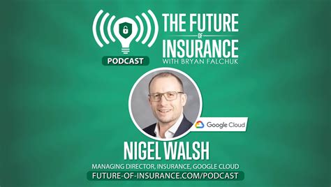 The Future Of Insurance Podcast Nigel Walsh Managing Director