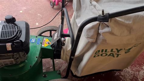 Billy Goat Leaf Vac Vacuum Excellent Condition Fully Working YouTube