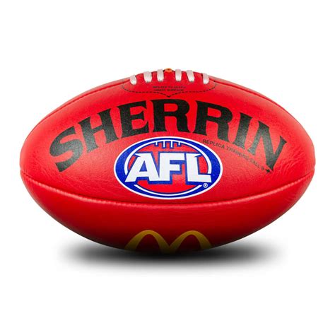 AFL Replica Training Ball - Red