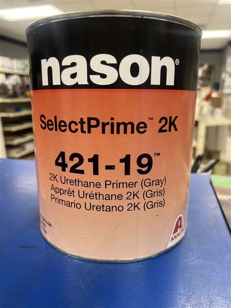 Nason 2k Urethane Gray Primer 421-19 Gallon & Activator 483-87 Quart