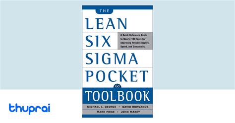 Buy The Lean Six Sigma Pocket Toolbook A Quick Reference Guide To