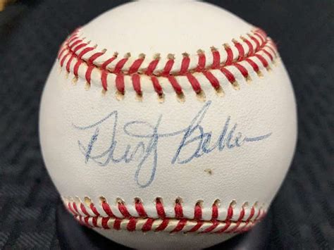 Dusty Baker Signed Baseball - 777 Auction Company