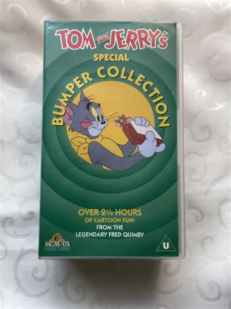 Tom Jerrys Special Bumper Collection Vhs Tape Rare Retro Movie