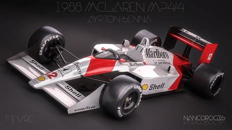 1988 Mclaren Mp44 Ayrton Senna By Nancorocks On Deviantart