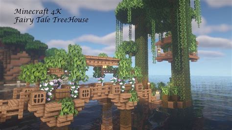 Cottagecore Minecraft: Fairytale TreeHouse Survival 🌿 Fairy Aesthetic ...