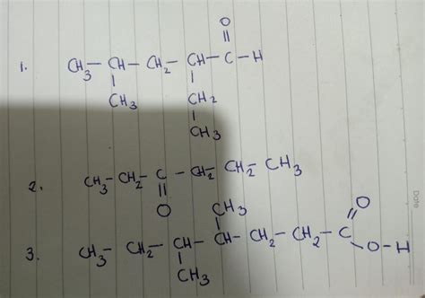 Draw The Condensed Structural Formula Of The Following 1 2 Ethyl 4