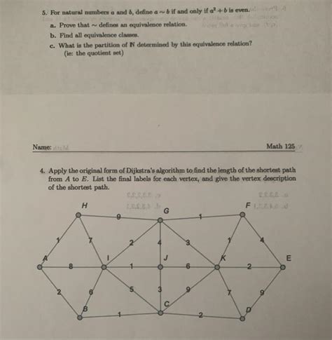 Solved 5 For Natural Numbers A And B Define A Bif And Only Chegg