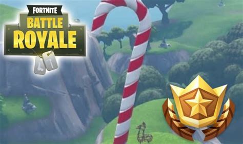 Fortnite candy canes: Map locations for visit giant candy canes ...