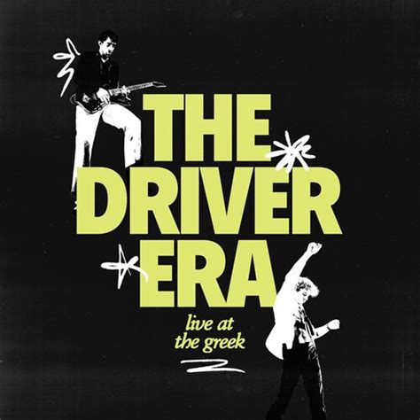 The Driver Era Live At The Greek Upcoming Vinyl February 16 2024