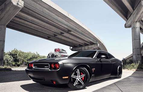 Dodge Challenger - Murdered-Out: 50 Menacing Matte Black Cars | Complex