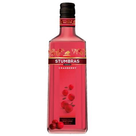 Mv Group Production Stumbras Cranberry Vodka Product Of Lithuania