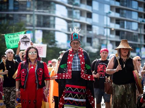 Wetsuweten Hereditary Chiefs Rally Against B C Natural Gas Pipeline