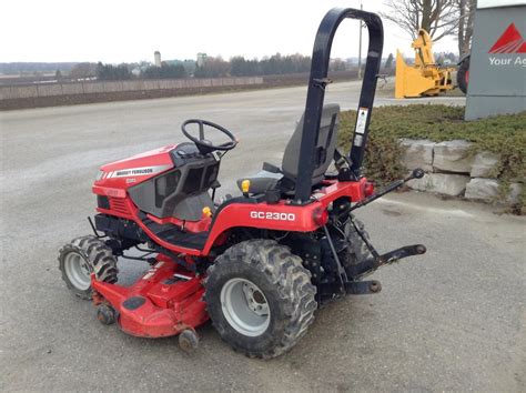 2007 Massey Ferguson Gc2300 Tractor Maple Lane Farm Service