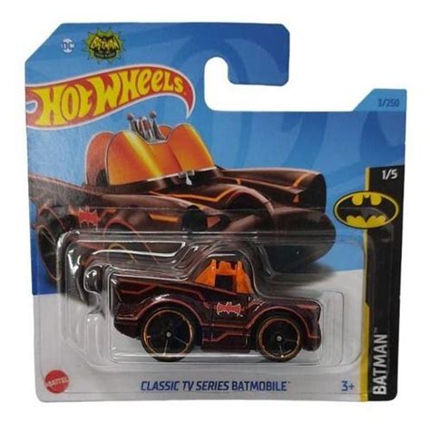 Hot Wheels Classic Tv Series Batmobile 3 250 Batman 1 5 Carrinho De Brinquedo Magazine Luiza