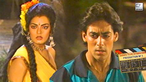 Shooting Of "Suryavanshi" (1992) Starring Salman Khan & Sheeba