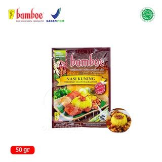 Jual Bamboe Nasi Kuning Bumbu Instan 50 Gr Shopee Indonesia