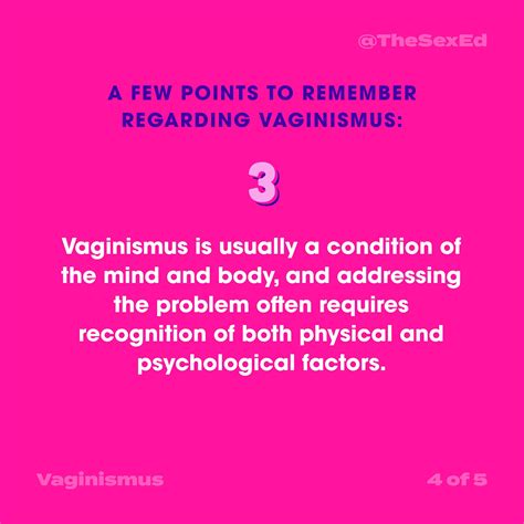 Vaginismus Mini Guide The Sex Ed