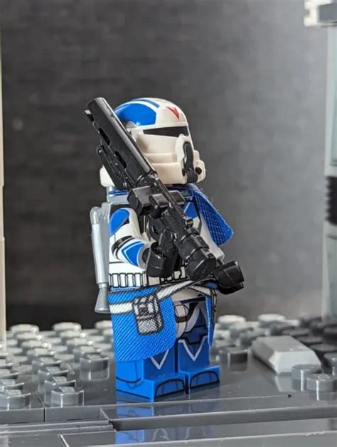 Lego Star Wars Custom Printed Clone 501st Legion Airborne Rocket