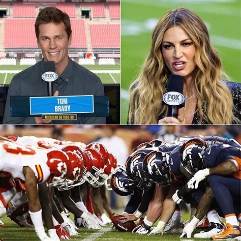 ESPN Studio Turns into a Battlefield as Erin Andrews and Tom Brady