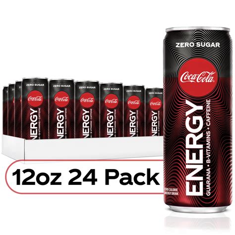 Coke Zero Sugar Energy Coca Cola Flavored Energy Drinks With Vitamin