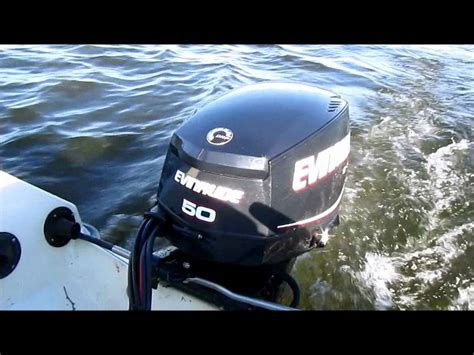 Evinrude 50hp E Tec Outboard YouTube