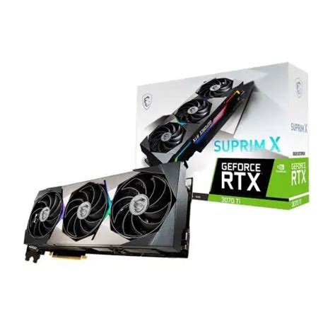 MSI GeForce RTX 3070 Ti SUPRIM X 8GB GDDR6X Graphics Card