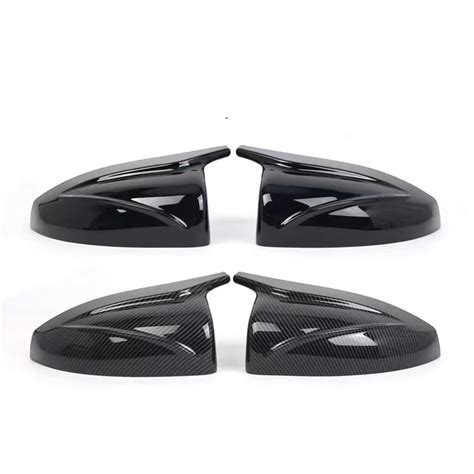 1 Pair Car Side Mirror Cap Cover Rear View Mirror Direct Replace For Audi A3 8v