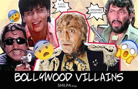 Bollywood Villains Top 27 Bollywood Baddies We Love And Fear Too