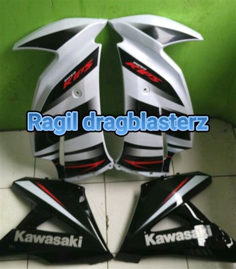 Jual Fairing Atas Bawah New Ninja Rr Le Putih Original