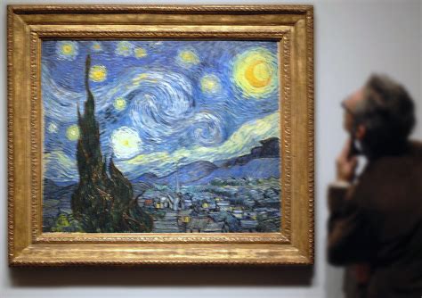 Starry Night, a MoMA wonder | Van Gogh painted Starry Night … | Flickr